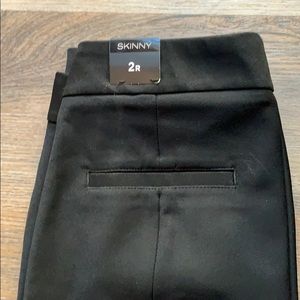Express Skinny Black slacks